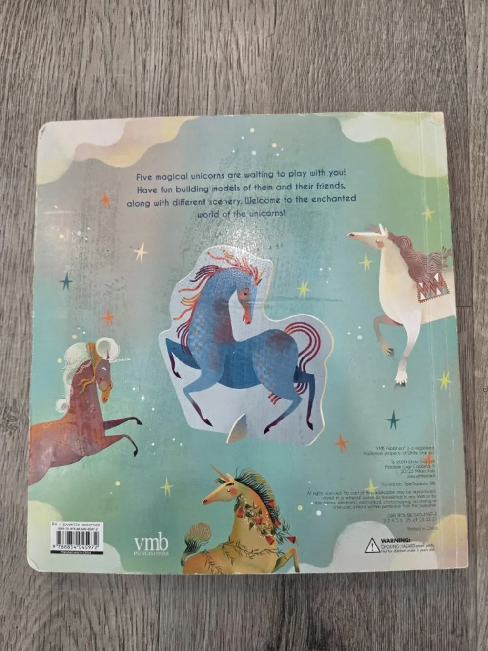 Build Up Your Unicorns 3D Childrens Book With Pop-Out Models & Interactive Activ